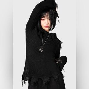 ❌SOLD❌ Killstar aelfwine asymmetric sweater